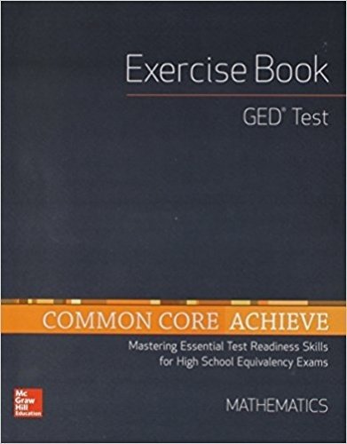 High School Equivalency Achieve, Ged Exercise Book Math (Basics ...