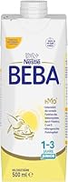 BEBA Junior 1-3 Jahre Milchgetränk trinkfertig, Babynahrung mit HMO 2’-FL, ohne Palmöl, 1er Pack (1 x 500ml)