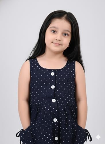 Image of VIKITA 2017 Girls Embroidery Cotton Long Sleeve Flower Dresses LH5460 for 1-8 Years ?-