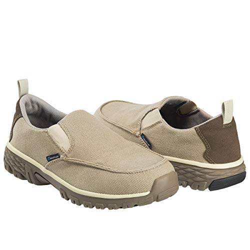Nautilus Safety Footwear Breeze N1610 Men's Alloy Toe EH Slip-On Work Shoes, 9 M