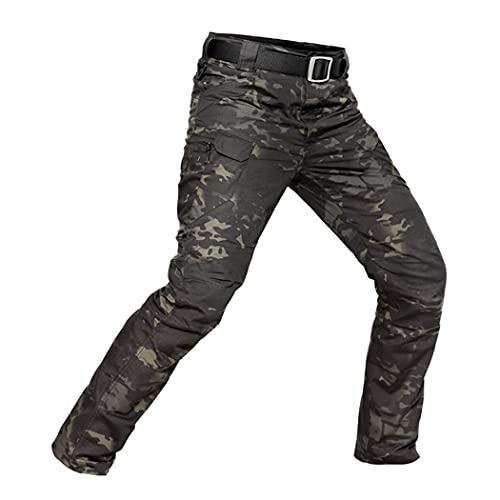 Pantalon de combat hydrofuge anti-déchirure camouflage CPBK homme