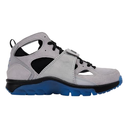 NIKE Homme AIR Trainer Huarache Sneaker, Wolf Grey Star Blue Black, 41 EU