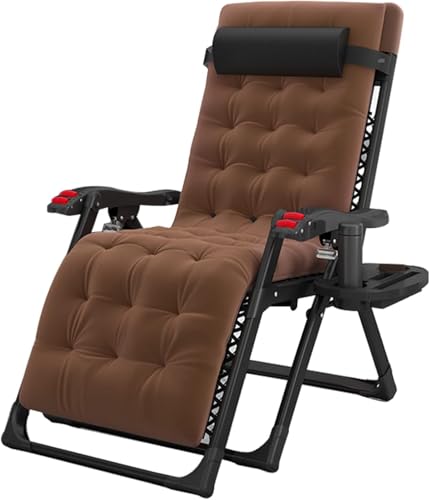 Chaise longue à gravité réglable extérieure pliante pour jardin