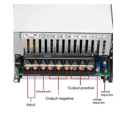 Alimentation à découpage stable contre la surchauffe électrique 0-150V 1200W CA/CC