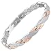 Produktbild Edlen Magnet Armbänder für Frauen  Alle Größen erhältlich: Gesundheit Armband Arthritis Schmerzen bei Karpaltunnelsyndrom Sehnenscheidenentzündung Heilung Armband  gssm 20.5 cm / 8 in