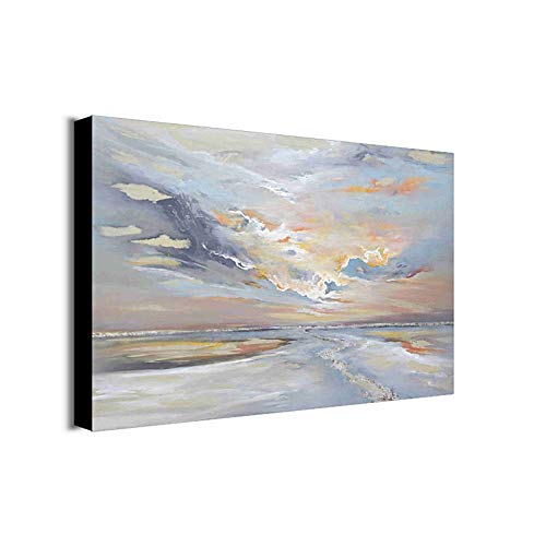 Pintura Al óLeo Pintada A Mano Cuadros Abstractos Modernos Sobre Lienzo Arte...