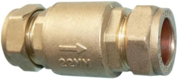 28mm Full Flow Spring Check Valve - Pack of 2