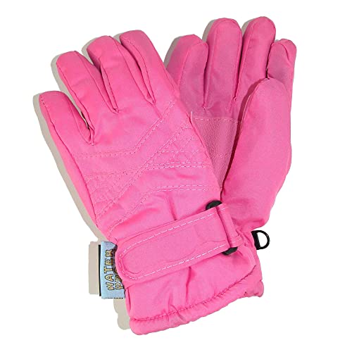 Image of CTM Toddlers Thinsulate Lined Water Resistant Winter Gloves