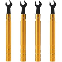 ThreeH 4 Pcs SMA Torque Wrench for RF Connector 1 Nm Electrommunication Coax Adapter Convertor for Professionals Industry