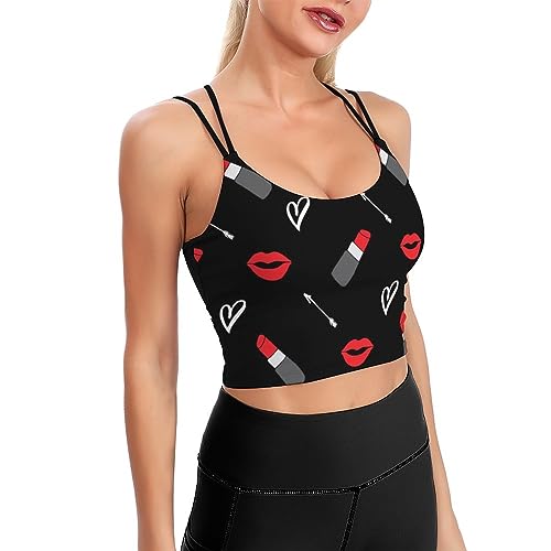 Racerback Sports Bras for Women for Yoga Gym Workout Fitness - Main Image