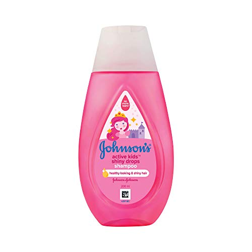 Image of Johnson's Baby Milk and Rice Cream for Summer, 100g & Johnson's Baby Active Kids Shiny Drops Shampoo, 200ml