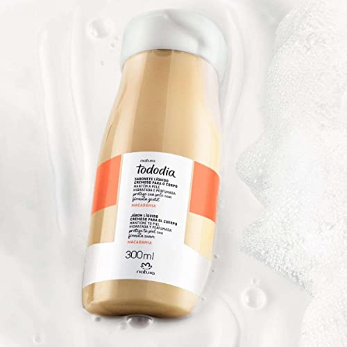 NATURA TODODIA SABONETE LIQUIDO CREMOSO MACADAMIA 300ML