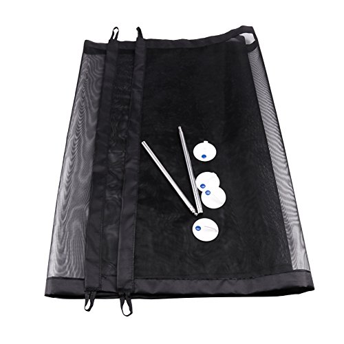 ATpart Pet Barrière de sécurité, Shzons Pliable Portable Safe Guard, Magic Gate boîtier pour Animal Domestique Isolation Net