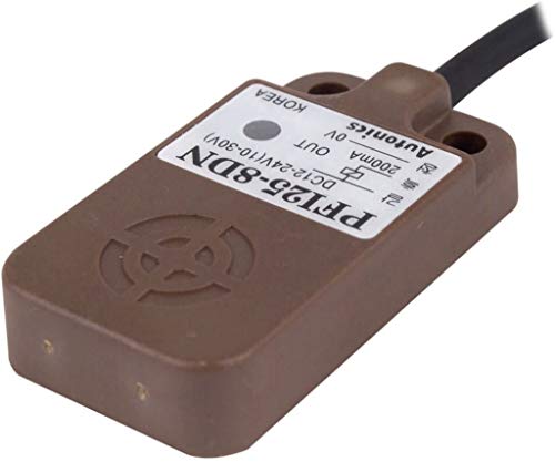 PFI25-8DP, Sensor, Inductive Prox, Flat, DC PNP, NO, 3 Wire, 10-30 VDC