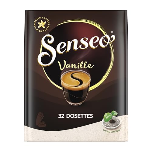 Senseo Café 32 Dosettes Goût Vanille