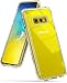 Ringke Fusion Designed for Galaxy S10e (5.8") Crystal Clear PC Back Case Anti-Cling Dot Matrix Technology Lightweight Transparent TPU Bumper Drop Protective Phone Cover for Galaxy S10e - Clear