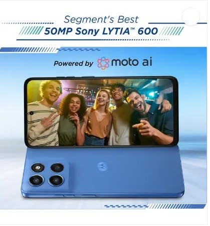 Close-up of the Motorola G57 Power 5G's rear camera module.