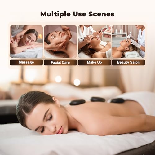 FAHKNS 4 Sets Premium Microfiber Massage Table Sheets Set, 3 Piece Set Ultra-Light Massage Table Cover, Soft Massage Sheets Sets Include Flat Sheet, Fitted Sheet, and Massage Face Rest Cover, Beige by FAHKNS - Image 4
