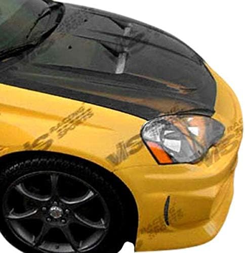 VIS Racing (02ACRSX2DGT-010C) Xtreme GT Style Carbon Fiber Hood - Compatible for Acura RSX 2002-2006 (2002 2003 2004 2005 2006 | 02 03 04 05 06)