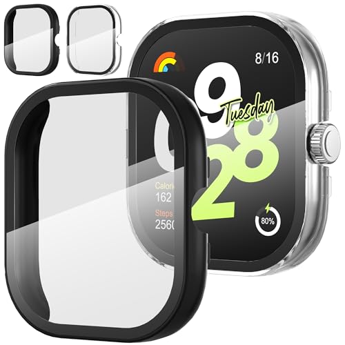 Suoman for Xiaomi Redmi Watch 5/Redmi Watch 4�ی�P�[�X(2��)�����׃J�o�[-��+�����F