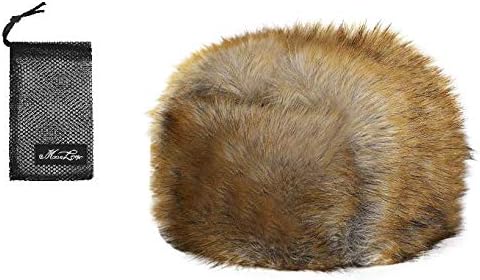 Amazon ファー帽子 レディース フォックスファー調 ボリューム ふわふわ 暖かい 防寒 保温耳を守る 高級感 秋冬帽子 キャップ 帽子 ぼうし 冬 秋彼女へのギフト 上品 エレガント イエロー キャップ 通販