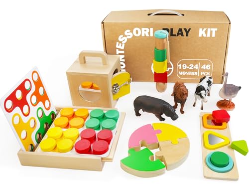 Montessori Toys for 1 2 Year Old, 9 in 1