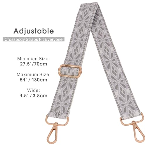 Image of Replacement Purse Strap Shoulder Strap Adjustable Crossbody Strap for Women Crossbody Wide Shoulder Bag