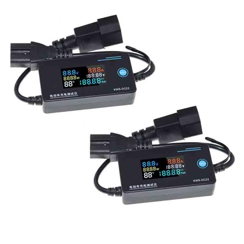 2PCS KWS-DC22 Tester Tool Voltage and Current Measurement 4-120V