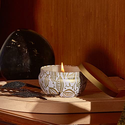 La Jolie Muse Vanilla & Coconut Scented Candles, Candles Gifts For Women, Soy Wax Candles For Home, 45 Hours Long Burning, 6.5 Oz In Tin #TOP1