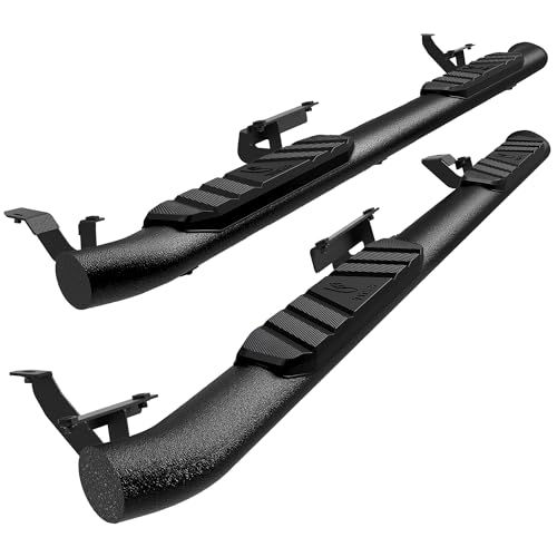 Image of Tyger Auto 3.5 inch Rider Running Boards Compatible with 2022-2026 Ford Maverick (Not fit Hybrid Models) | TG-SS2F35828 | Side Step Rail Nerf Bars