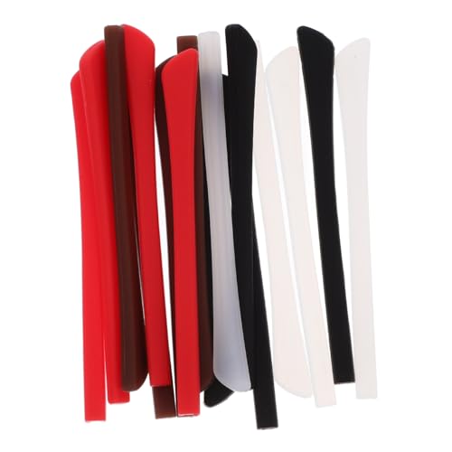 IWOWHERO 8 Pairs Anti-Slip Temples Glasses Ear Grip Glasses Ear Cushion Eyeglass Arms Legs Anti Slip Glasses Grip Elastic Glasses Retainers Arm Sleeves Eyeglass Ear Cushions