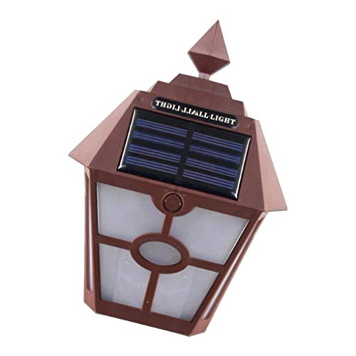Generic 2pcs Luzes Solares Lâmpadas de Arandela Solares Decorativas Ao Ar Livre