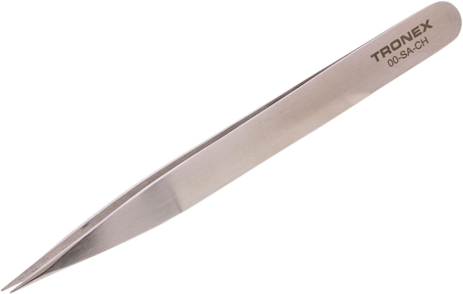 Tweezers – Tronex 00 SS Strong Tips Fine • 00-SA-CH