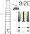 15.5 Ft Telesextension Ladder Portable Aluminum Telescoping Ladder Slow Design Multi-Purpose Collapsible Ladder for Outdoor Indoor Use 150Kg/330Lbs Max Capacity/15.5Ft