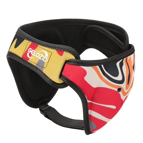 Gelozid ���߉\�ȃ��X�����O�w�b�h�M�A BJJ �����i���Z �O���b�v�����O�ƃg���[�j���O�p �C���[�K�[�h �J���t�����[�ی�w�����b�g (L�T�C�Y�A20.7~24.5�C���`�A�u���b�N�ƃ��b�h)