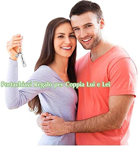 Portachiavi Coppia 'Dolce Casa' - Regalo Inaugurazione Casa Per Coppie - Foto 5
