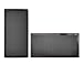 120mm x 2 PC Computer Case Fan Dust Filter Screen Dustproof Case Cover with Magnet, Ultra Fine PVC Mesh, Black Color - 2 Pack