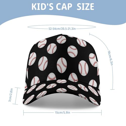 Boy Girl Baseball Cap Hat Soft Lightweight Adjustable for Fitness2