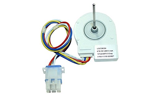 Upgraded Lifetime Appliance WR60X10185 Evaporator Fan Motor Compatible with General Electric Refrigerator