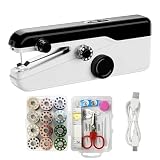 Handheld Sewing Machine, Heavy Duty Mini Sewing Machine 2-Speed 2 Power Modes...