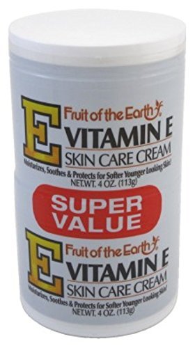 Fruit of the Earth Creme com Vitamina E 118 mL, Pacote com 2