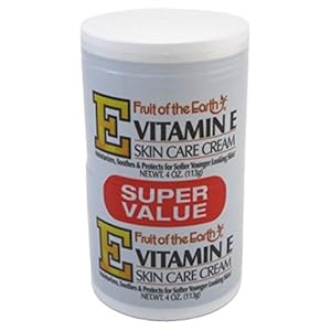 Fruit Of The Earth Bogo Cream Vitamin-E 4oz. Jar by Fruit of the Earth