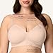 Playtex Women's Wireless Bra, Plus-Size T-Shirt Bras Available, Full Coverage, Moisture-Wicking, 4750