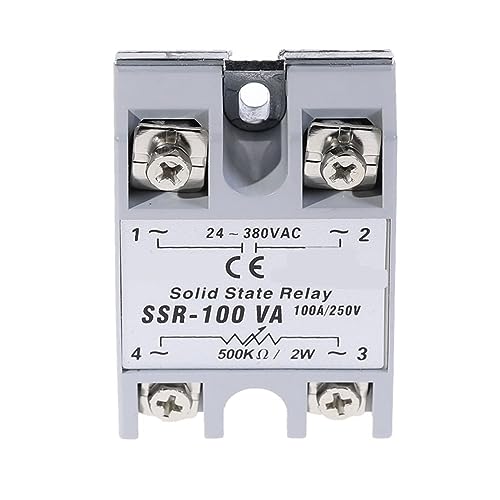 SSR-100VA Relais statique 100A pour réguler la température de chauffage sans arc électrique
