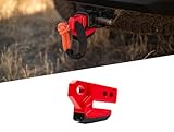 DV8 Offroad Xtract Hitch Skid Plate | Hitch Mounted Rear Skid Plate | 1' Thick Mount for 3/4' D-Ring...