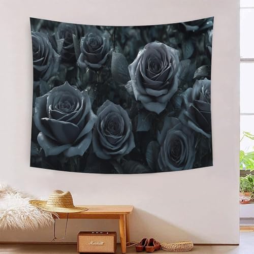 Tapisserie 3D rose violette MJFCoin pour habiller un mur vide et personnaliser une chambre