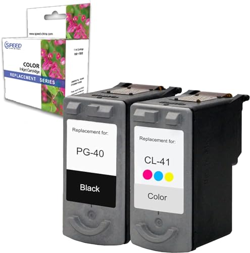 Cartouches PG-40 XL CL-41 XL encre noire et couleur pour Canon PIXMA MP160 MP140