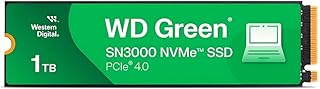 SSD WD Green SN350 1TB NVMe PCIe Gen 4 M.2 2280 com Velocidade de Leitura de até 5000MBs e Gravação de 4200MBs Unidade de Armazenamento Interno para Upgrade de PC e Notebook