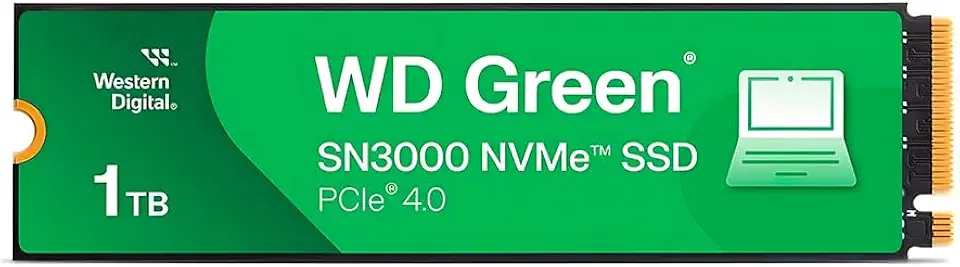 SSD WD Green SN350 1TB NVMe PCIe Gen 4 M.2 2280 com Velocidade de Leitura de até 5000MBs e Gravação de 4200MBs Unidade de Armazenamento Interno para Upgrade de PC e Notebook