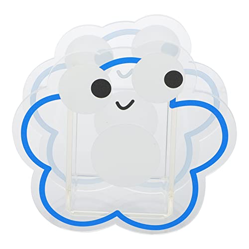 Healifty 7 Pieces Acrylic Cloud Shaped Minimalist Flower Pot Hydroponic Planter Acrylic Pen Holder Flower Vase Plant #TOP3